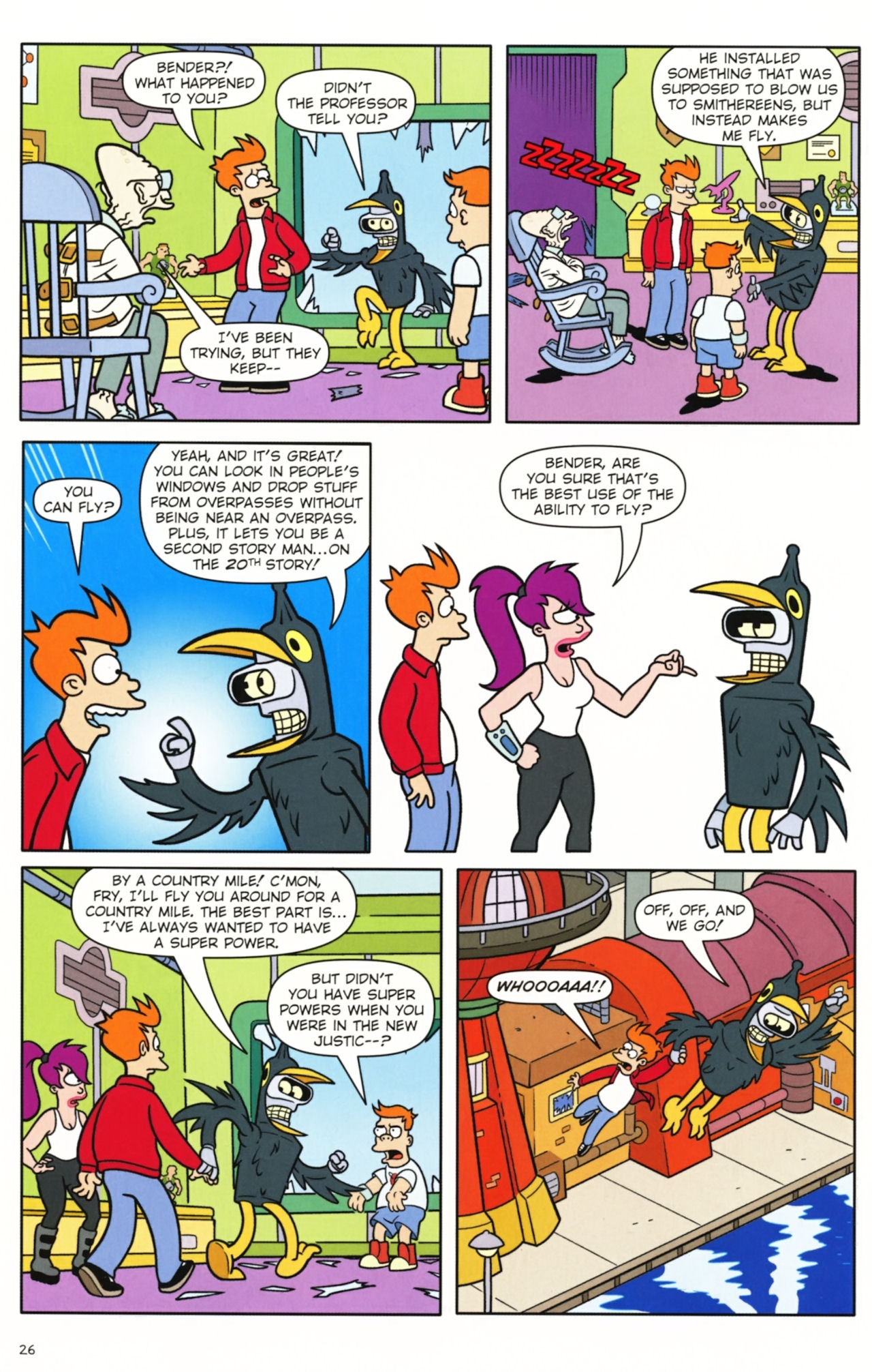 Read online Futurama Comics comic -  Issue #47 - 21