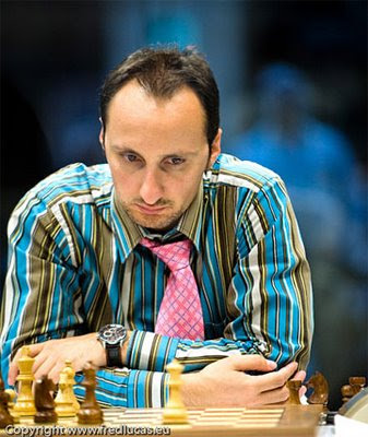 Le champion d'échecs bulgare Veselin Topalov, brillant vainqueur du tournoi de Bilbao © Fred Lucas 