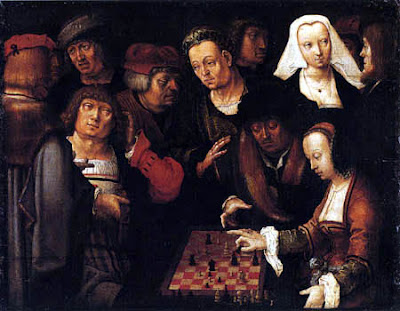 Lucas van Leyden(1494 - 1533)- La Partie d’Échecs(1508)