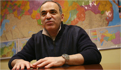 Garry Kasparov, champion du monde d'échecs de 1985 à 2000 © New York Times