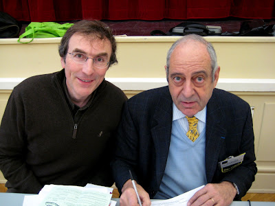Philippe Dornbusch et Jean Boggio, arbitres du Club d'échecs 
Le Cavalier de la Tourelle de Saint-Mandé © Chess & Strategy 