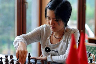 Hou Yifan, championne d'échecs chinoise © site officiel