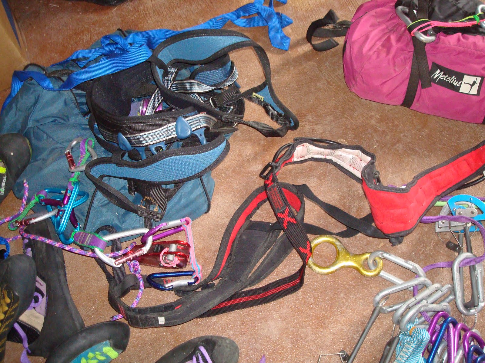 The Rancher Way Rock climbing gear