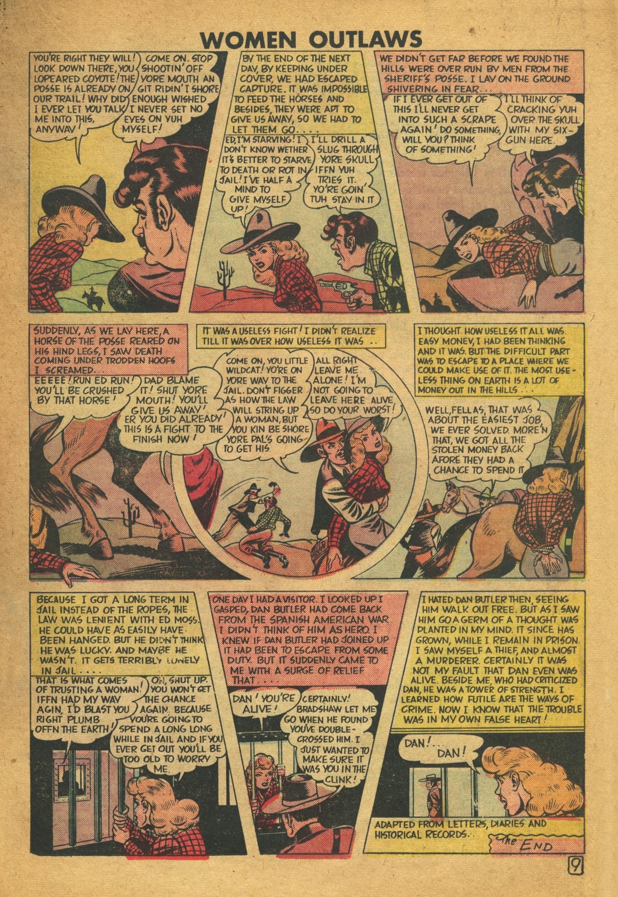 Read online Women Outlaws comic -  Issue #6 - 19