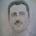 Muhsin Yazıcıoğlu Karakalem Portre,Siyasetçi Karakalem Resimleri