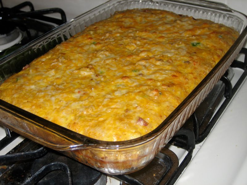 Jambalaya Egg Casserole The Cottage Mama