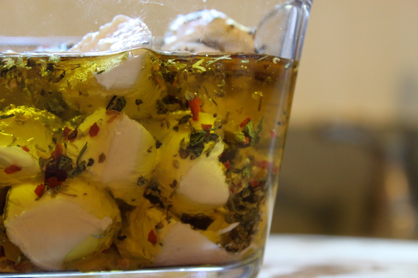 Marinated Fresh Mozzarella The Cottage Mama