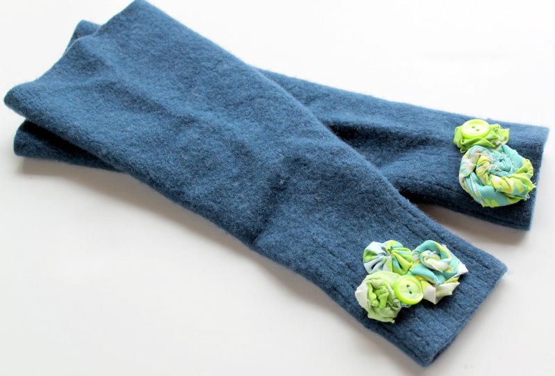 Felted Fingerless Glove Tutorial The Cottage Mama