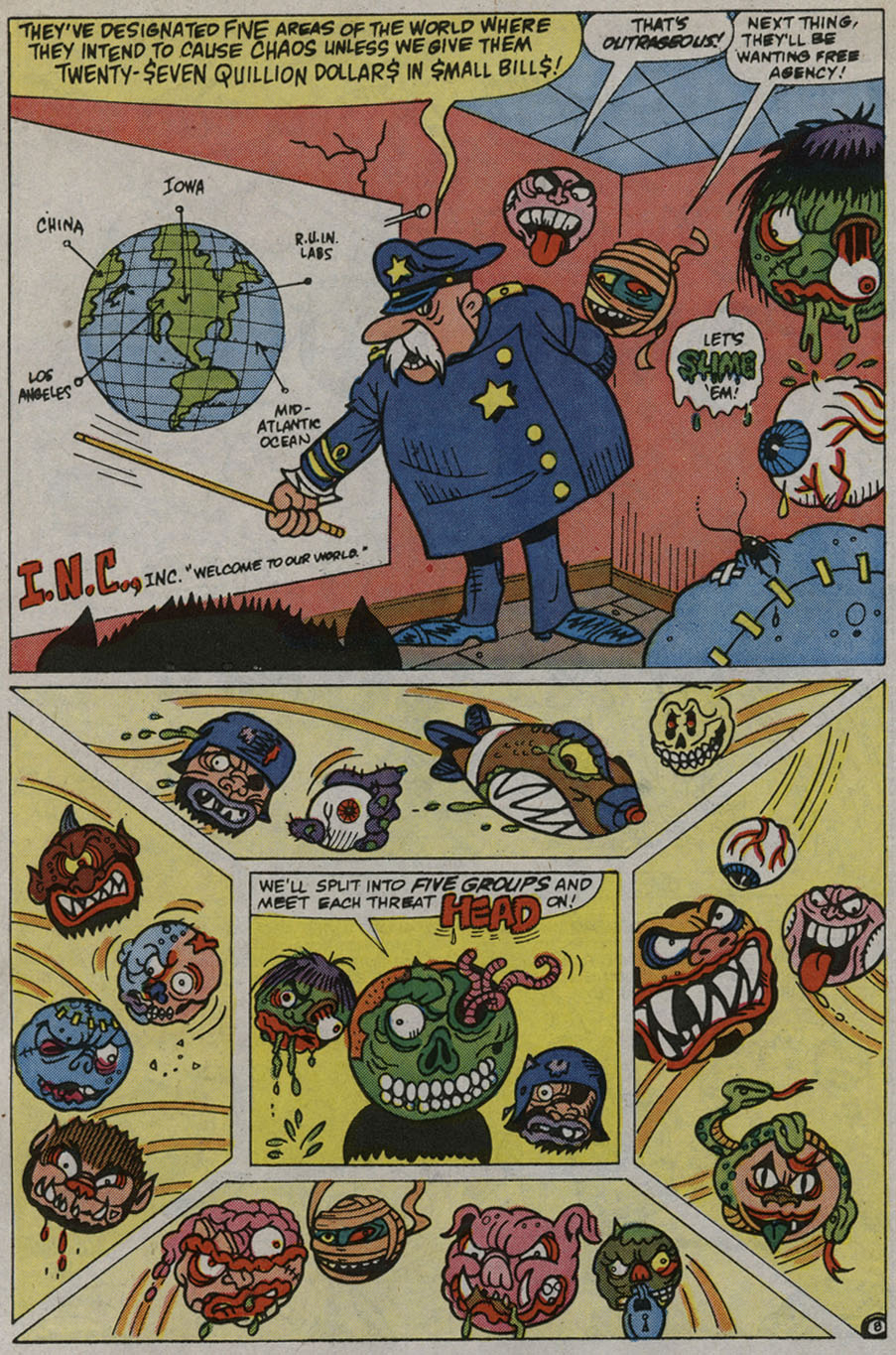 Read online Madballs comic -  Issue #9 - 12