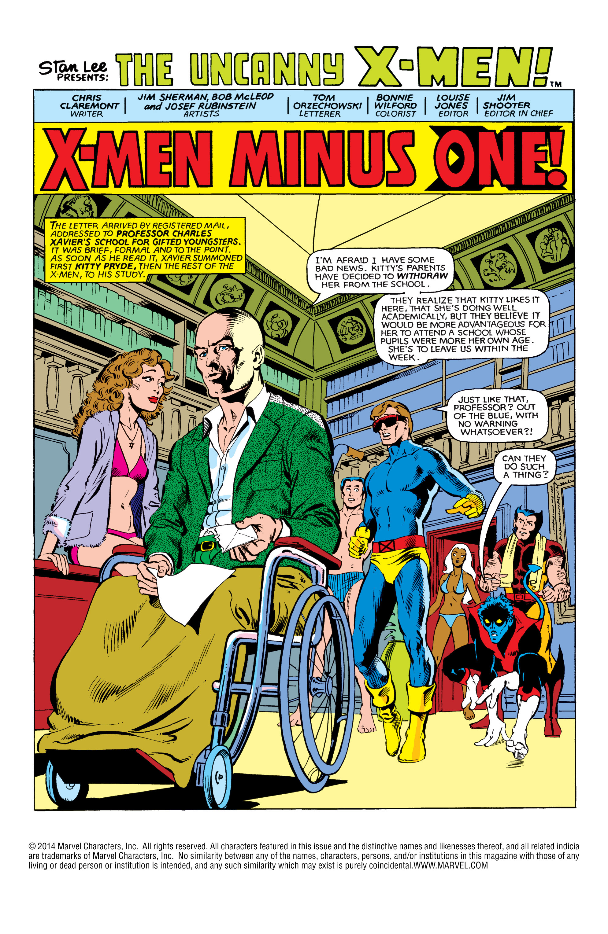 Read online Uncanny X-Men (1963) comic -  Issue #151 - 2