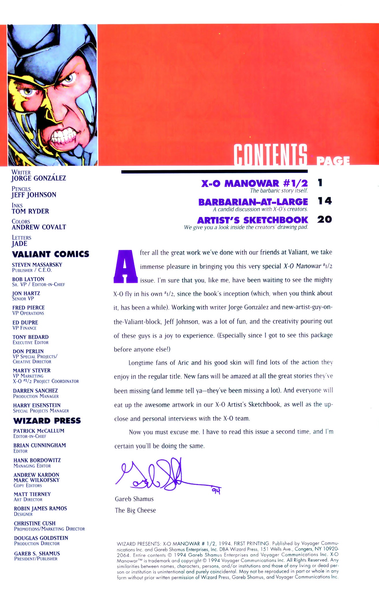 Read online X-O Manowar (1992) comic -  Issue #0.5 - 3