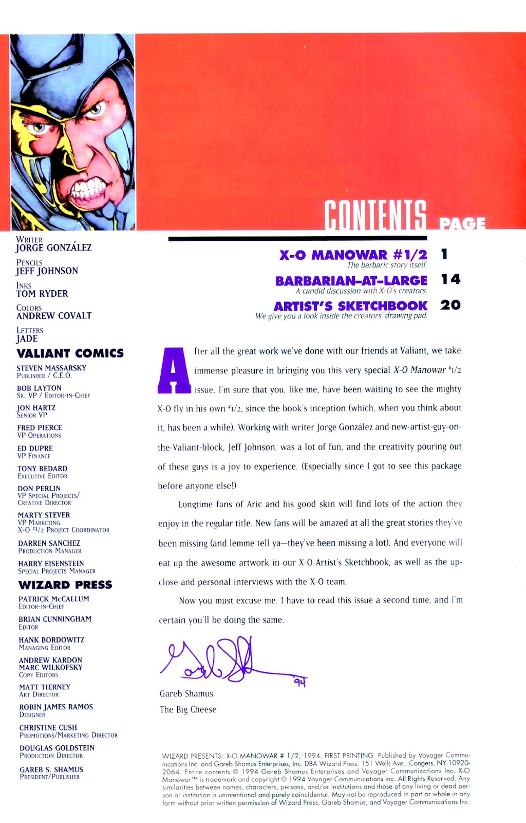 X-O Manowar (1992) issue 0.5 - Page 3