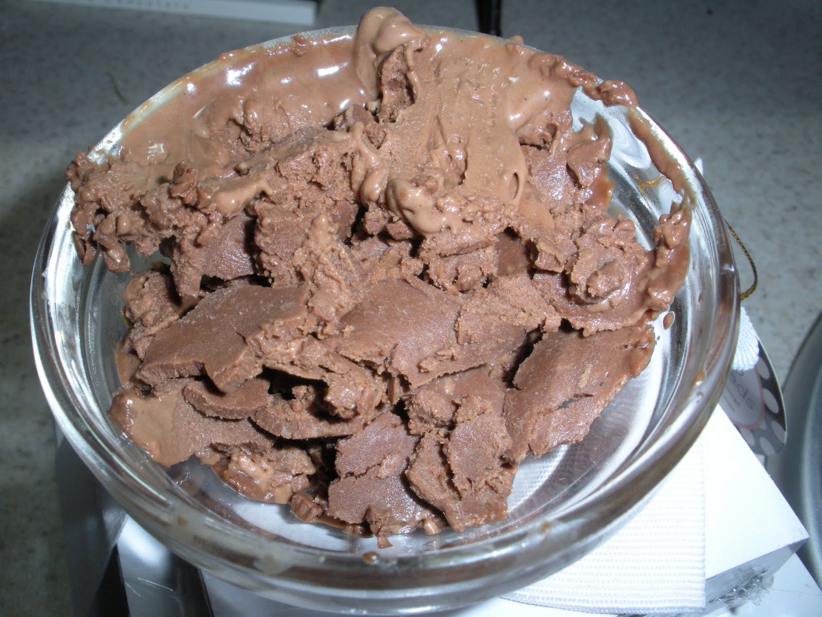 Life's too short not to eat dessert first Chocolate Ganache Ice Cream