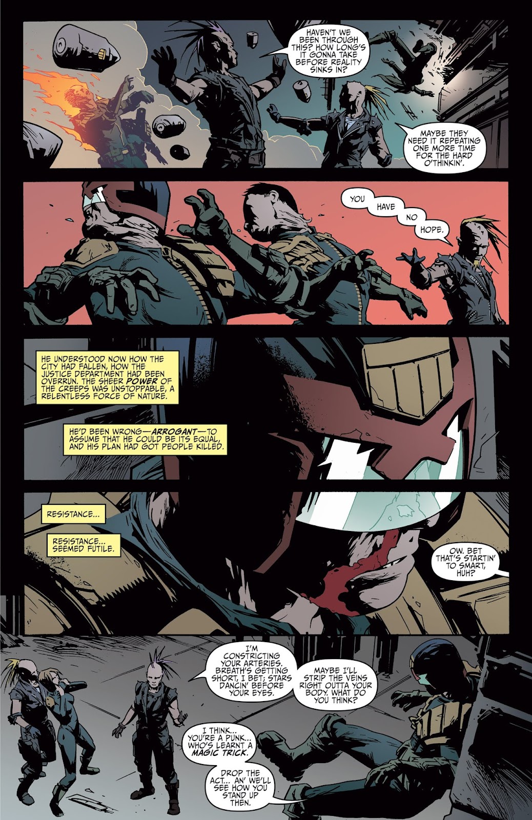 Judge Dredd: Year One issue 4 - Page 13