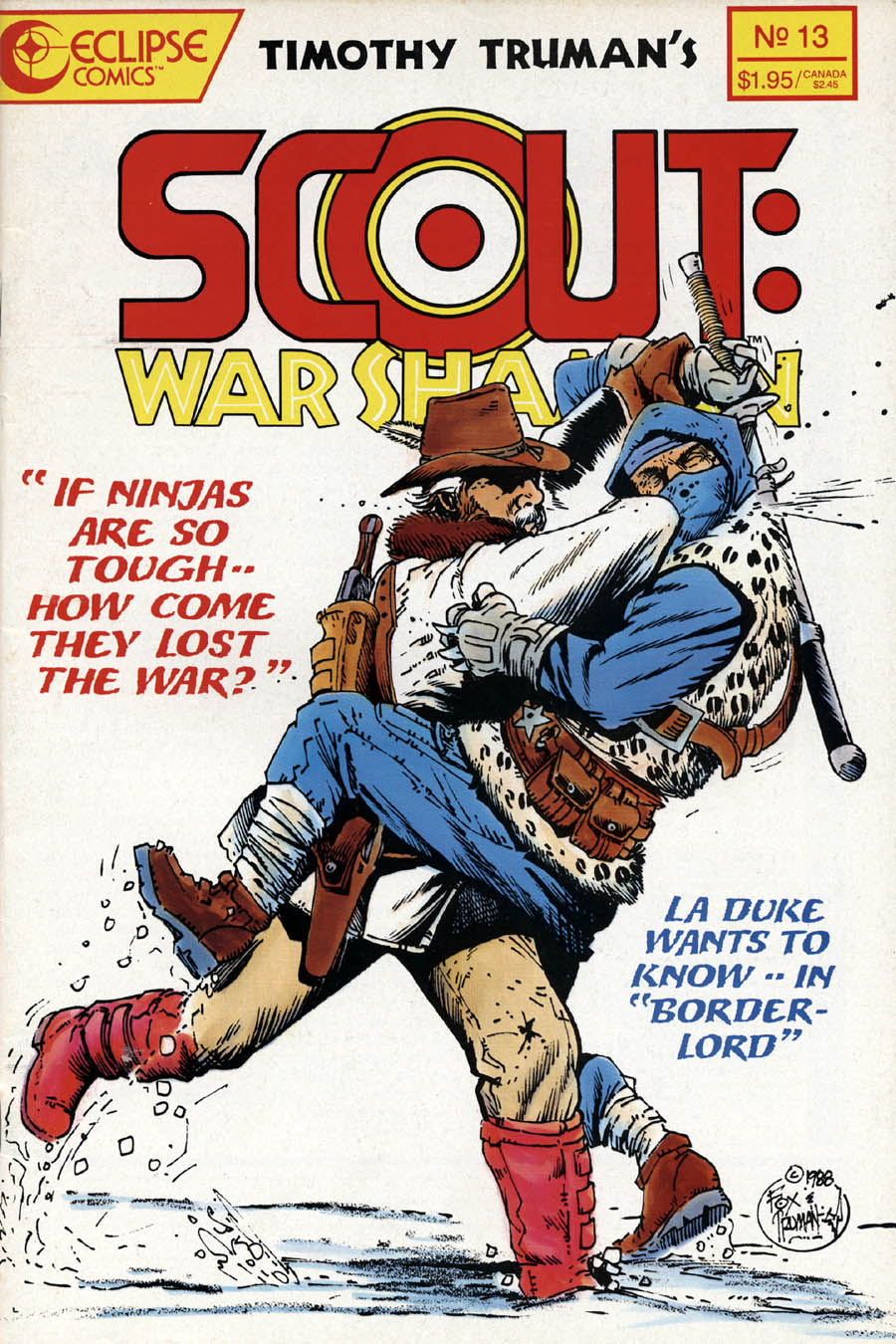 Read online Scout: War Shaman comic -  Issue #13 - 1