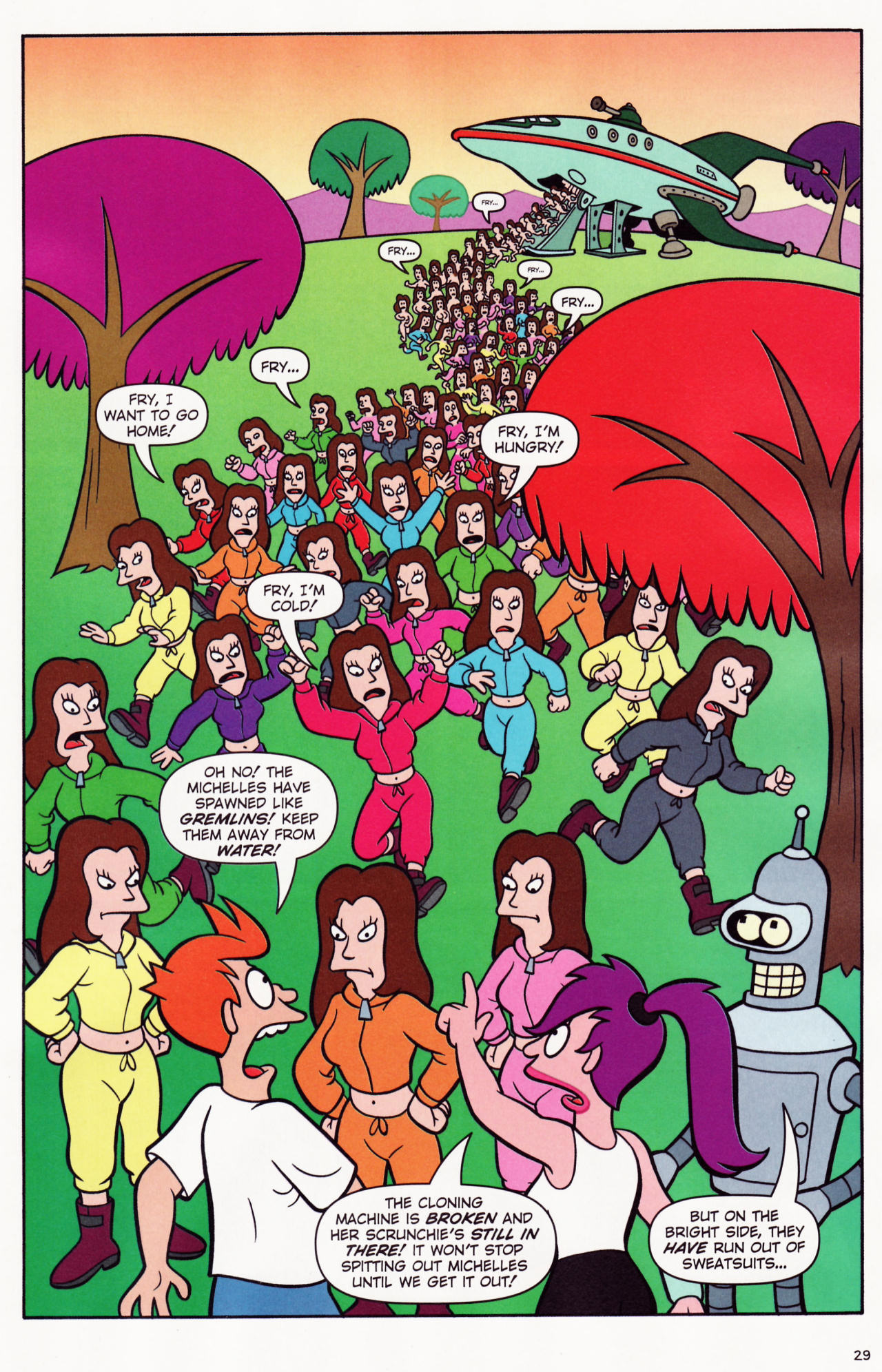 Read online Futurama Comics comic Issue 34