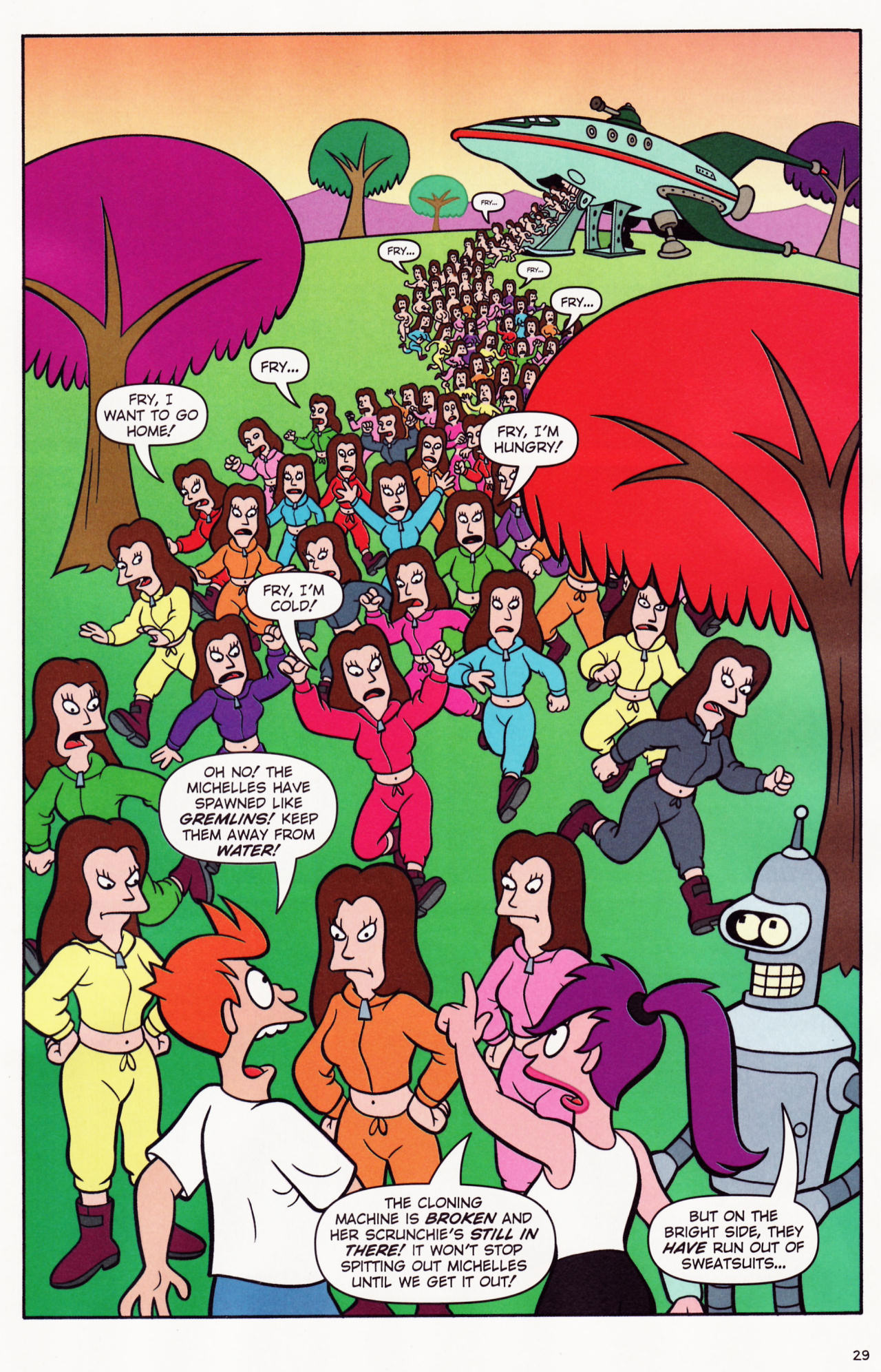 Read online Futurama Comics comic -  Issue #34 - 24