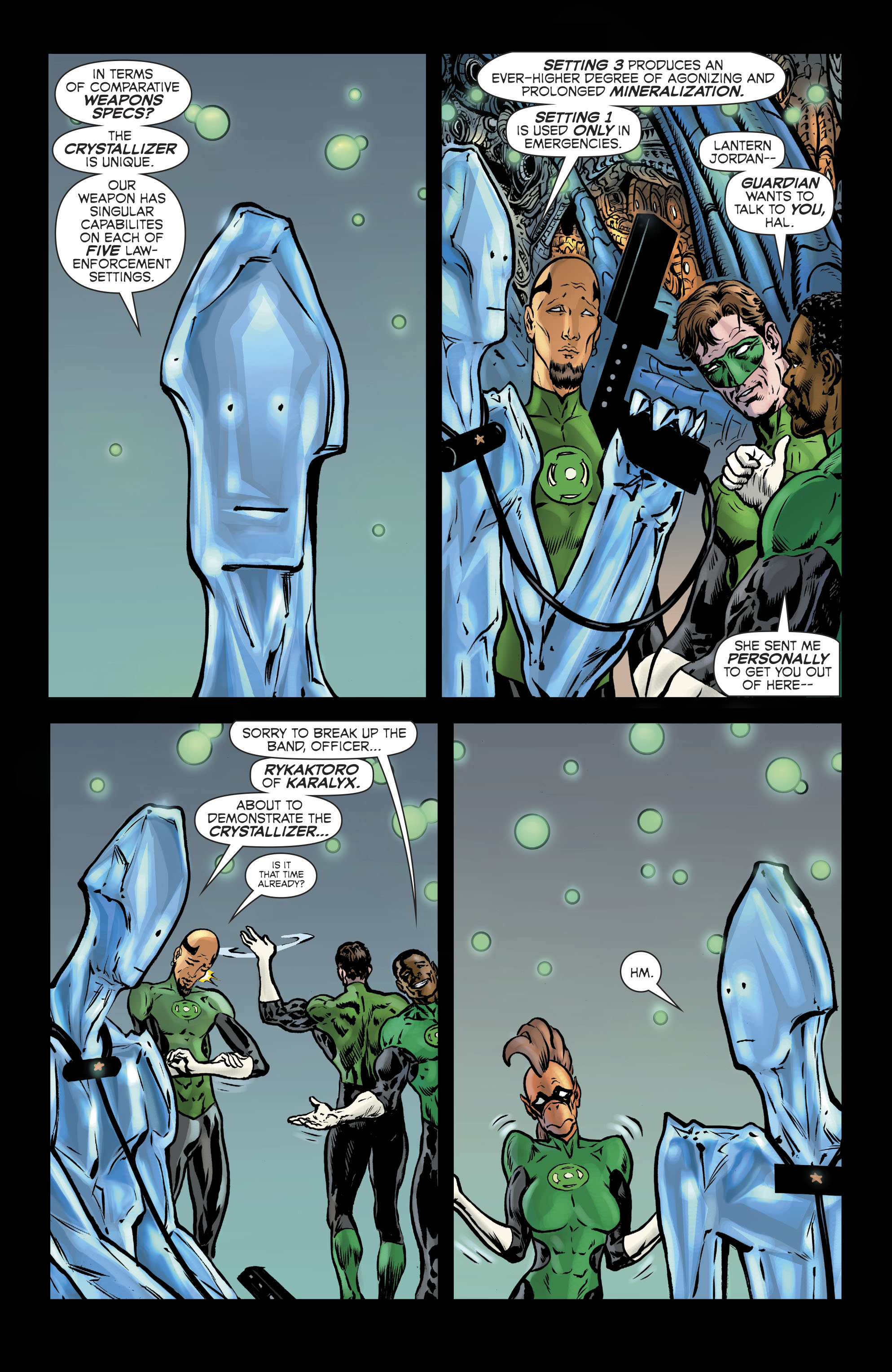 Read online The Green Lantern Season Two comic -  Issue #1 - 9