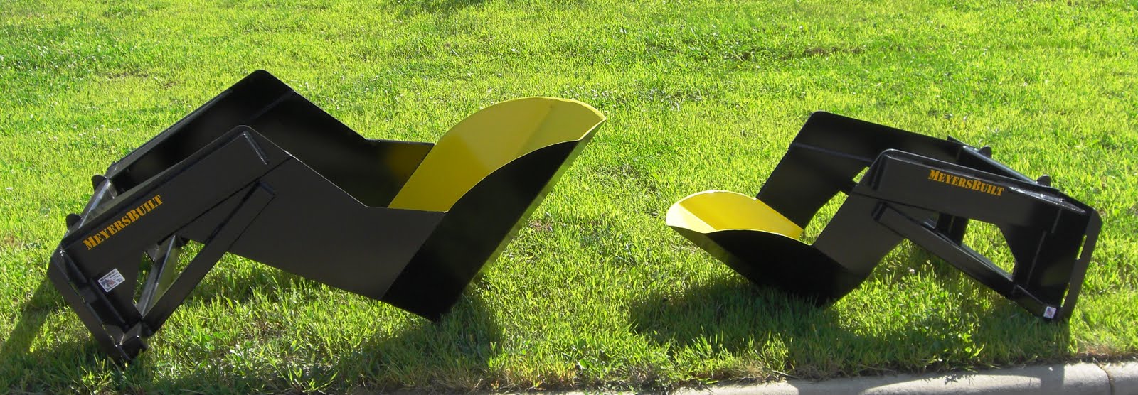 Meyers Built Skid Steer Loader Attachments MeyersBuilt Tree Spoons