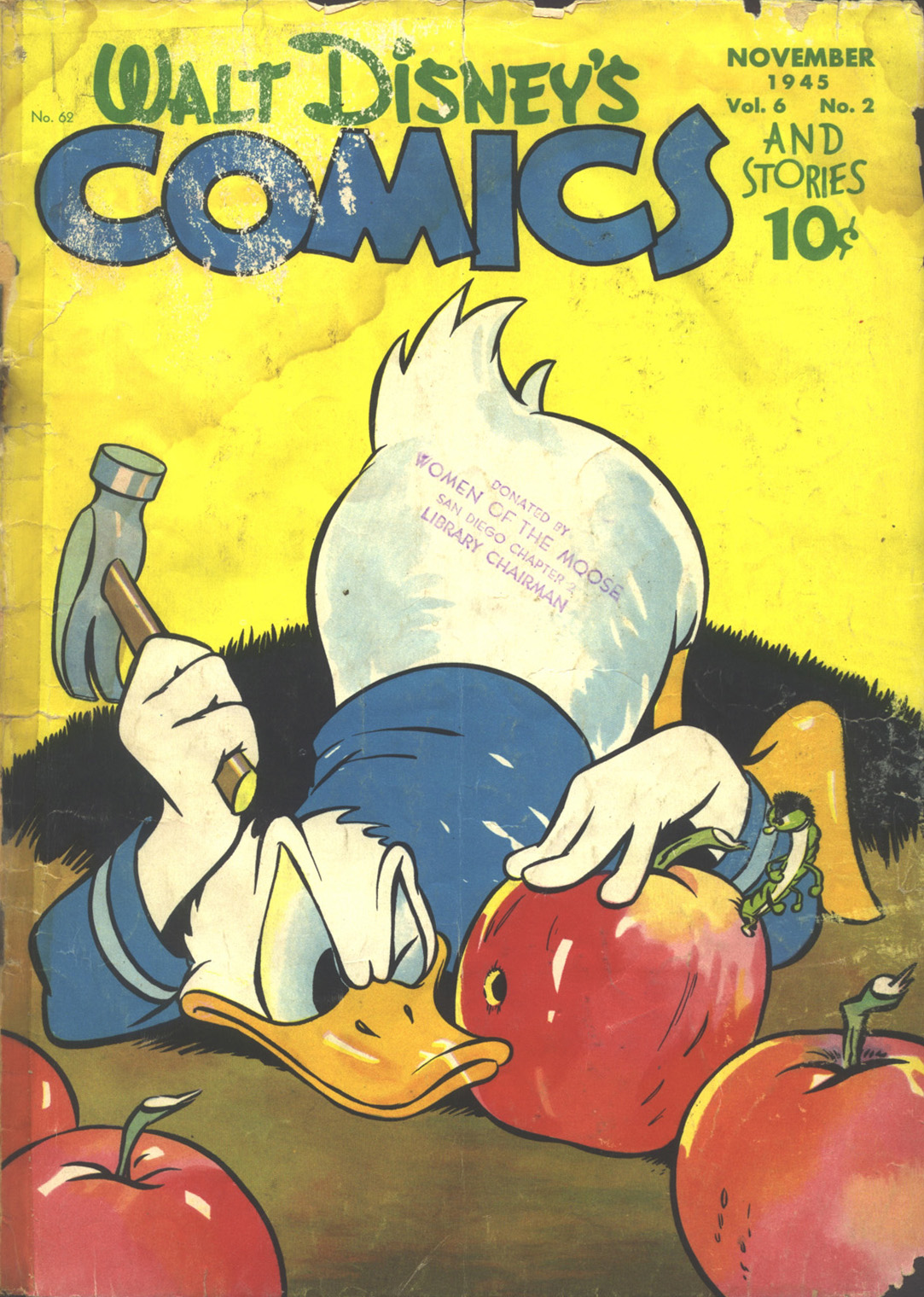 Read online Walt Disney's Comics and Stories comic -  Issue #62 - 1