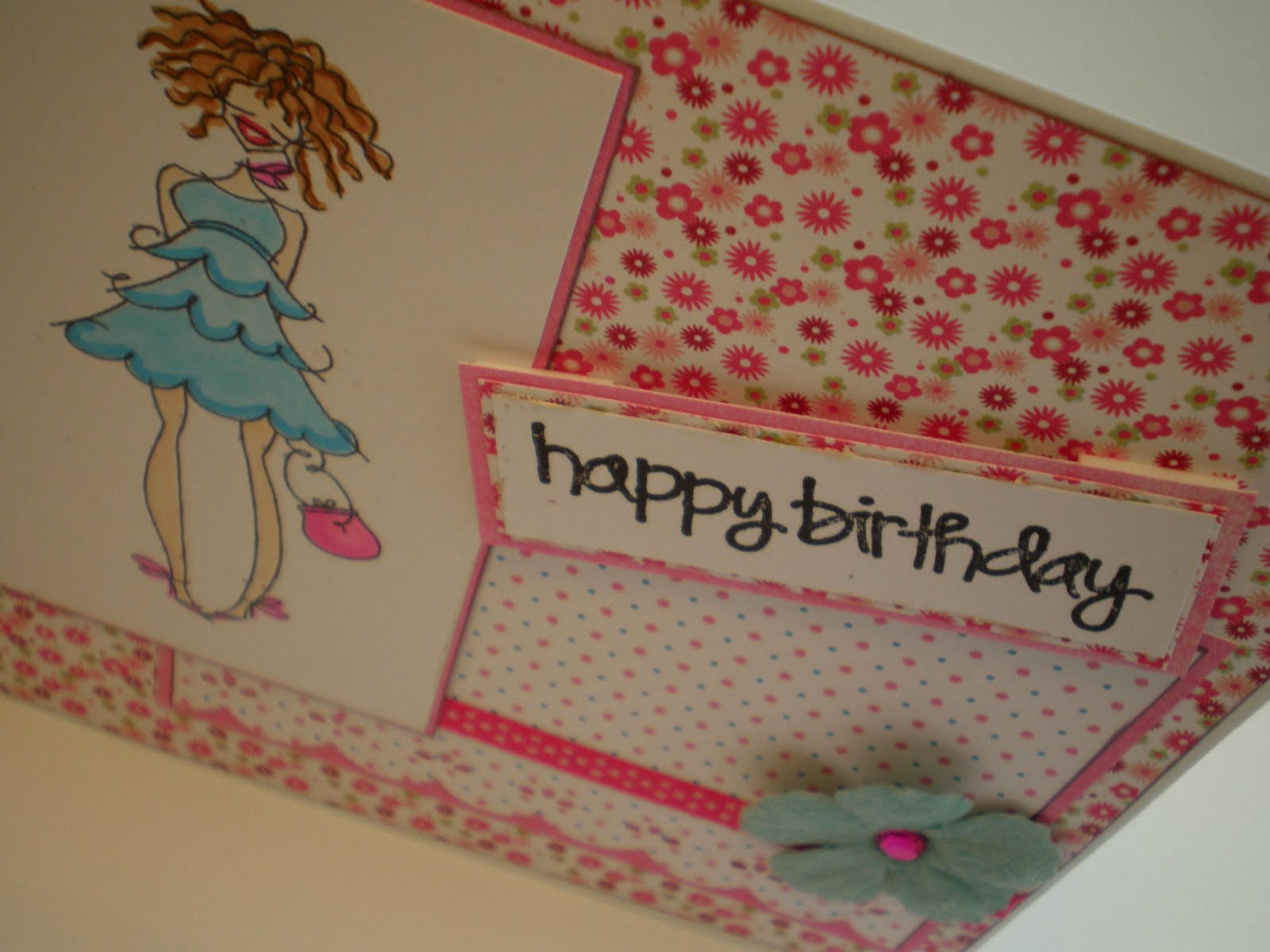 Allsorts and everything: Teenage birthday card