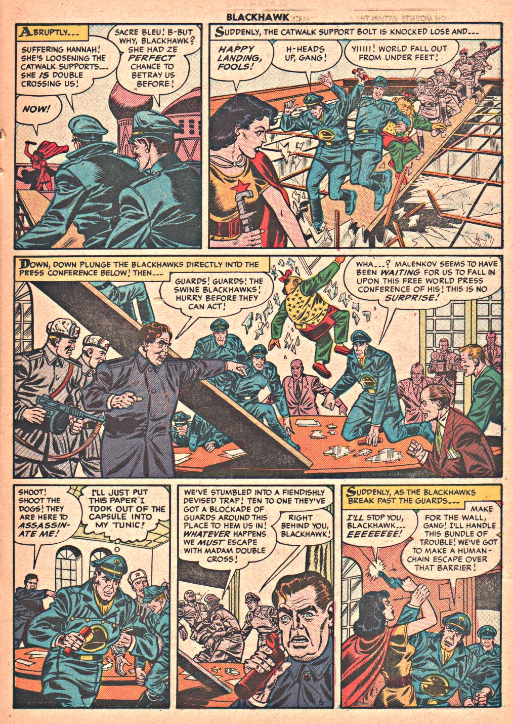 Read online Blackhawk (1957) comic -  Issue #83 - 23