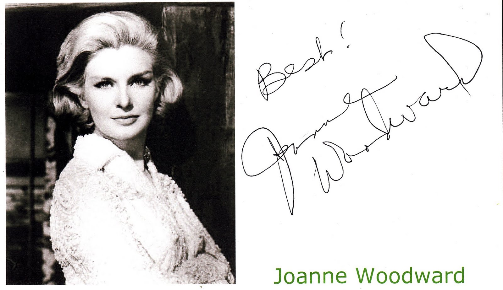 Joanne Woodward.