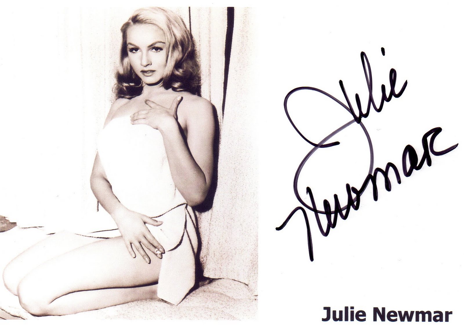 Kiwiautogal's Autographs: Julie Newmar