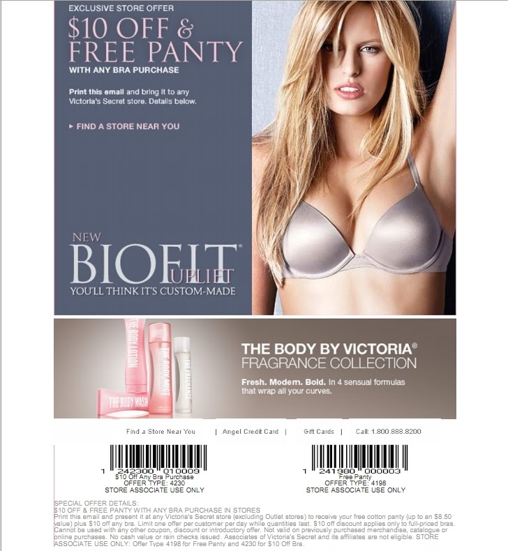 Victoria Secret Coupons 20 Off Printable