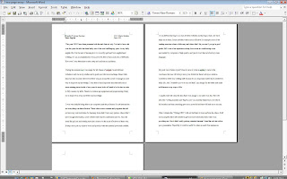 two essay page
