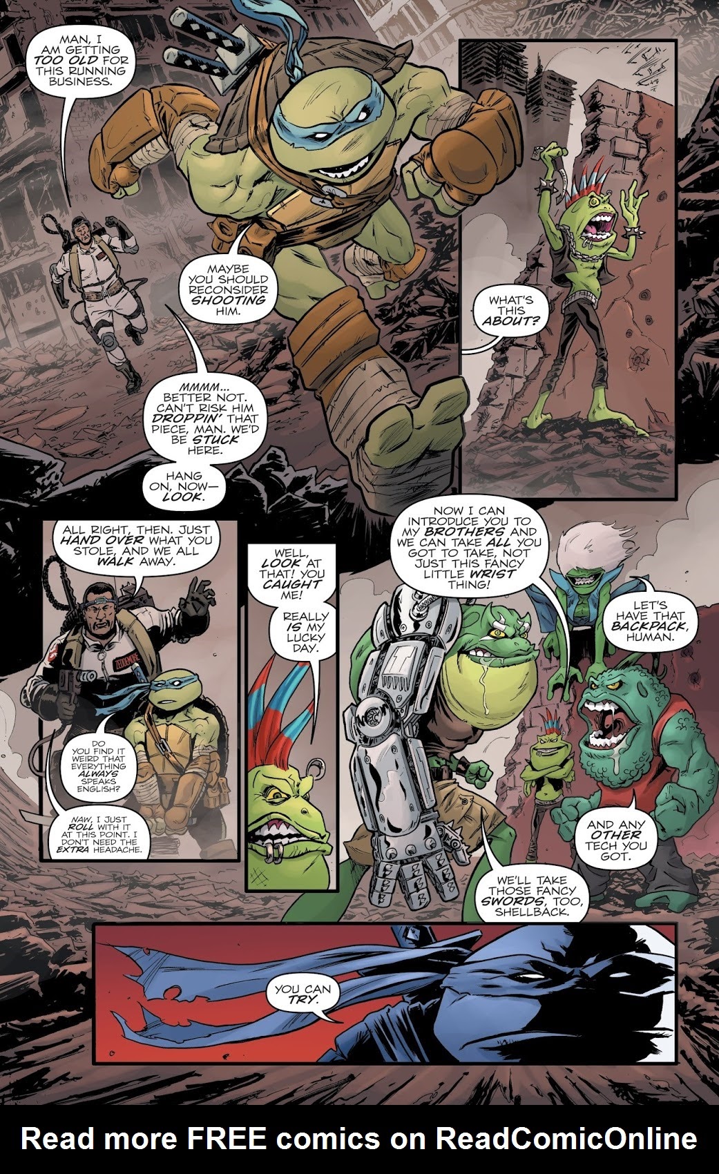 Read online Teenage Mutant Ninja Turtles: The IDW Collection comic -  Issue # TPB 10 (Part 4) - 21