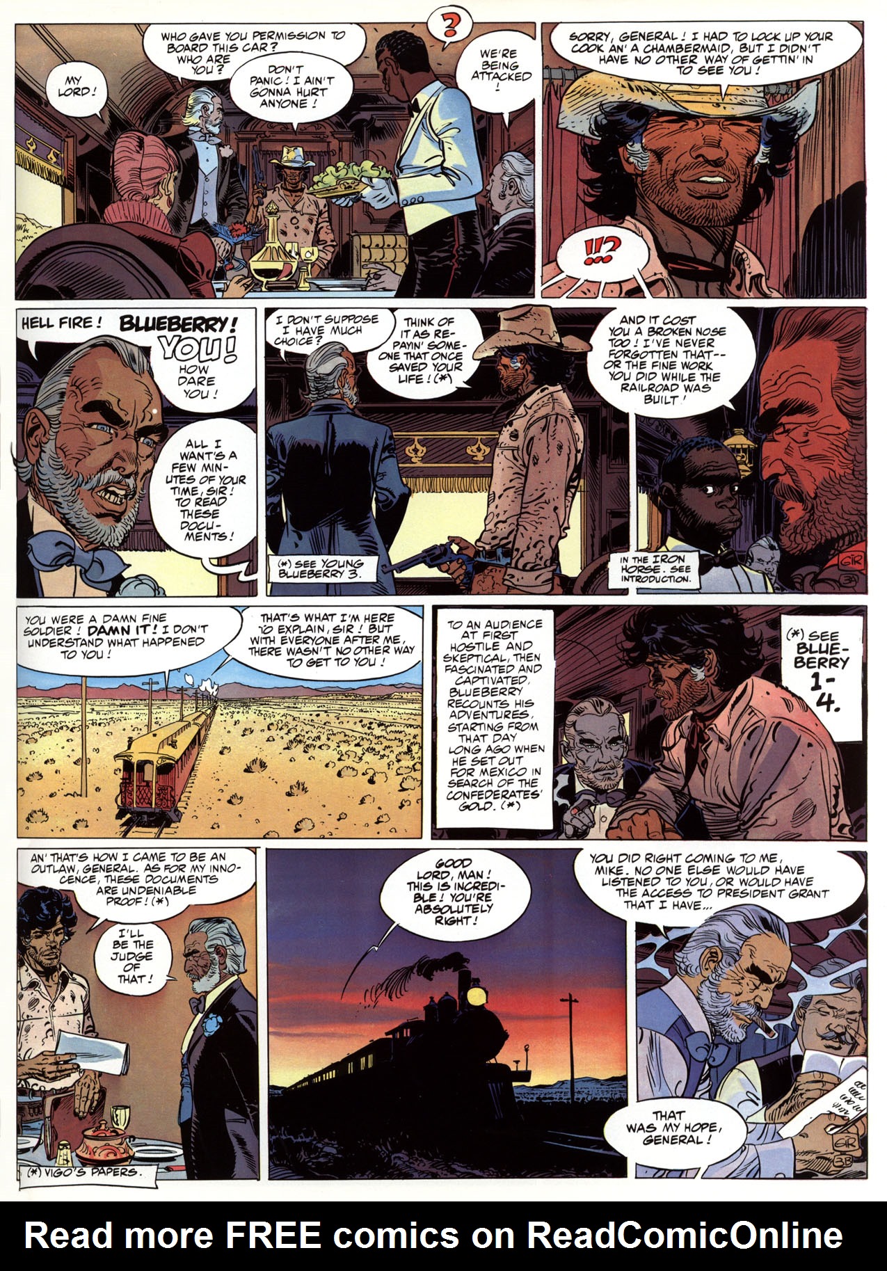 Read online Epic Graphic Novel: Blueberry comic -  Issue #5 - 55