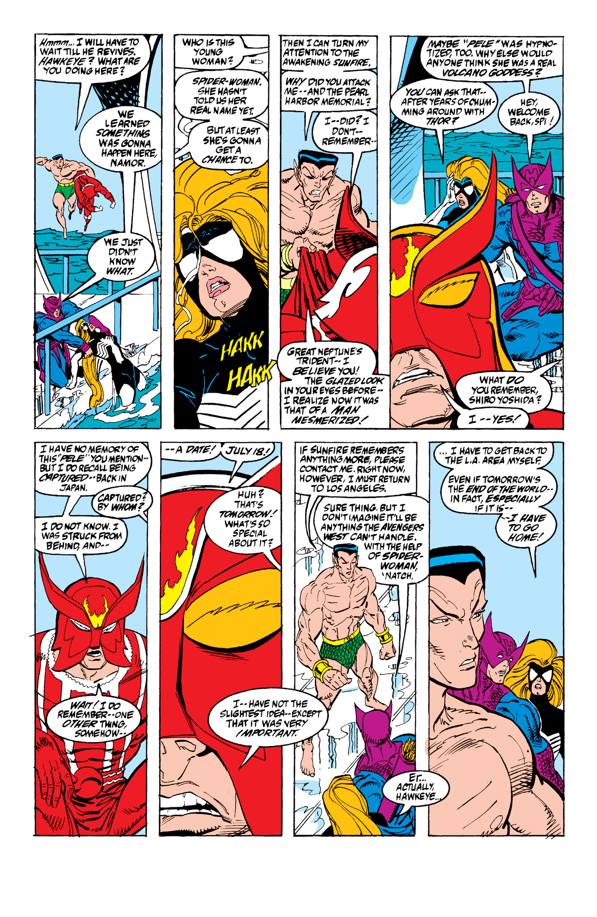 Read online Avengers West Coast (1989) comic -  Issue #71 - 21