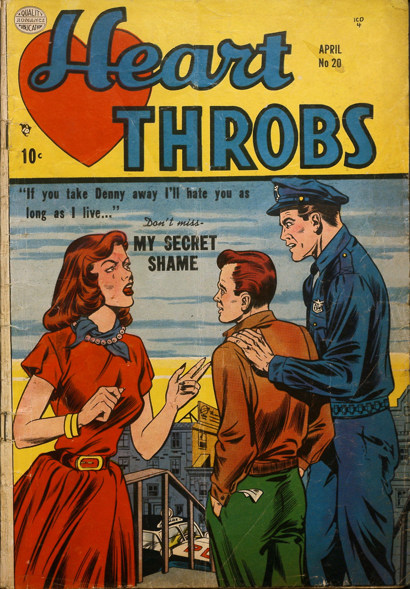 Read online Heart Throbs comic -  Issue #20 - 1