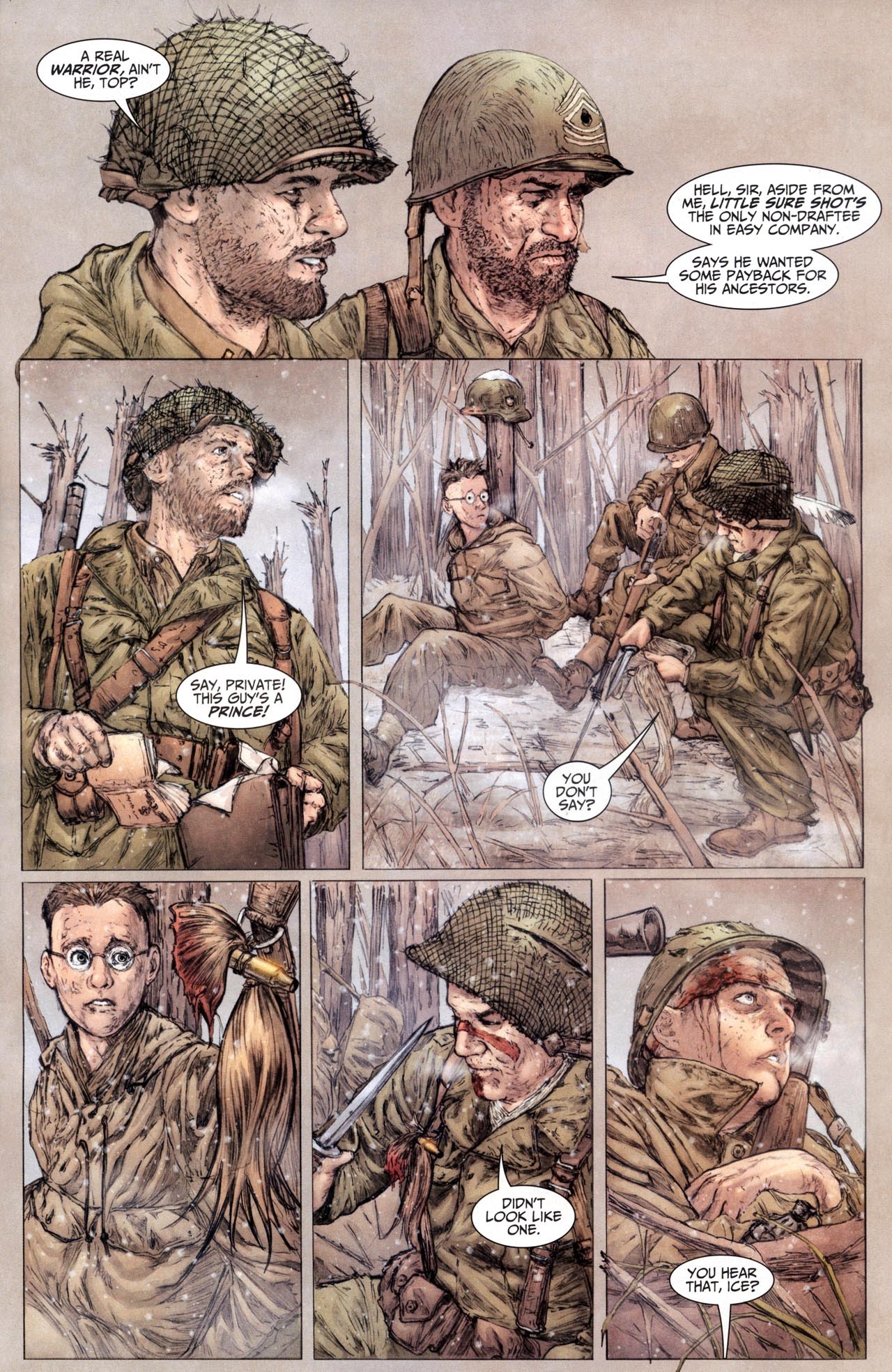 Read online Sgt. Rock: The Lost Battalion comic -  Issue #6 - 4