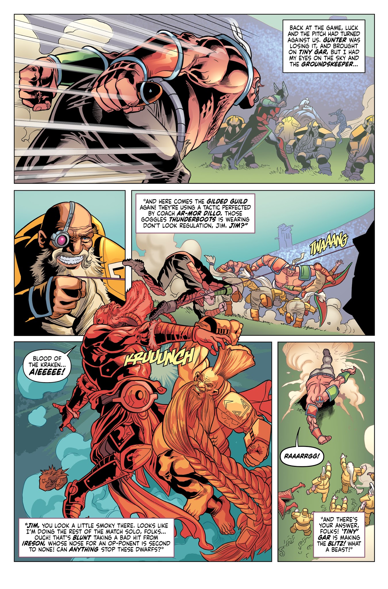 Read online Blood Bowl: More Guts, More Glory! comic -  Issue #3 - 15
