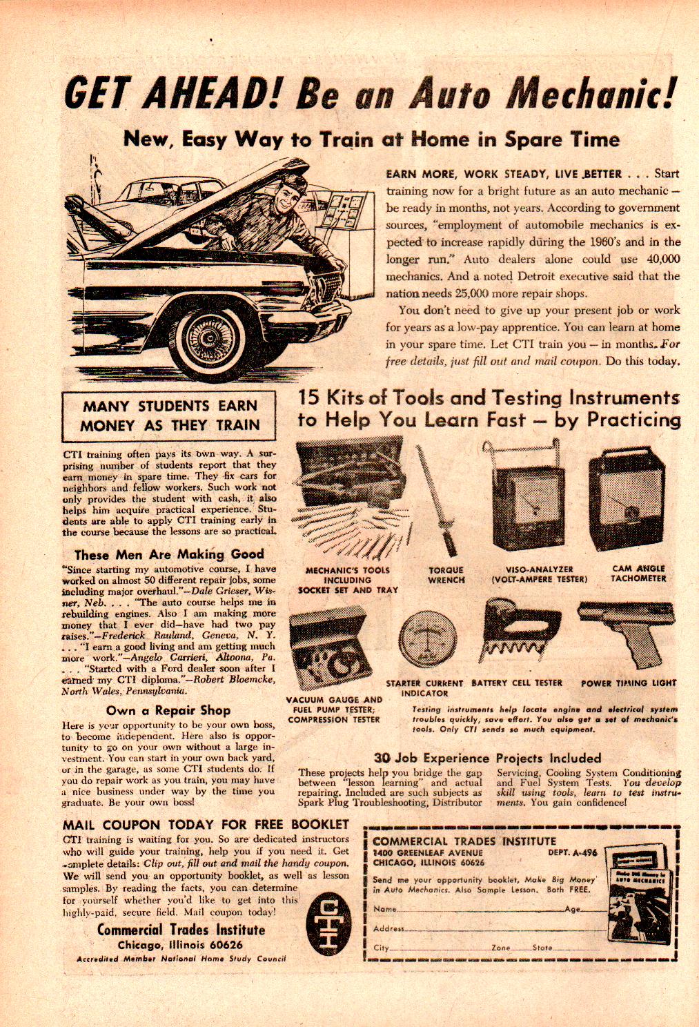 Read online Adventures Into The Unknown comic -  Issue #154 - 18