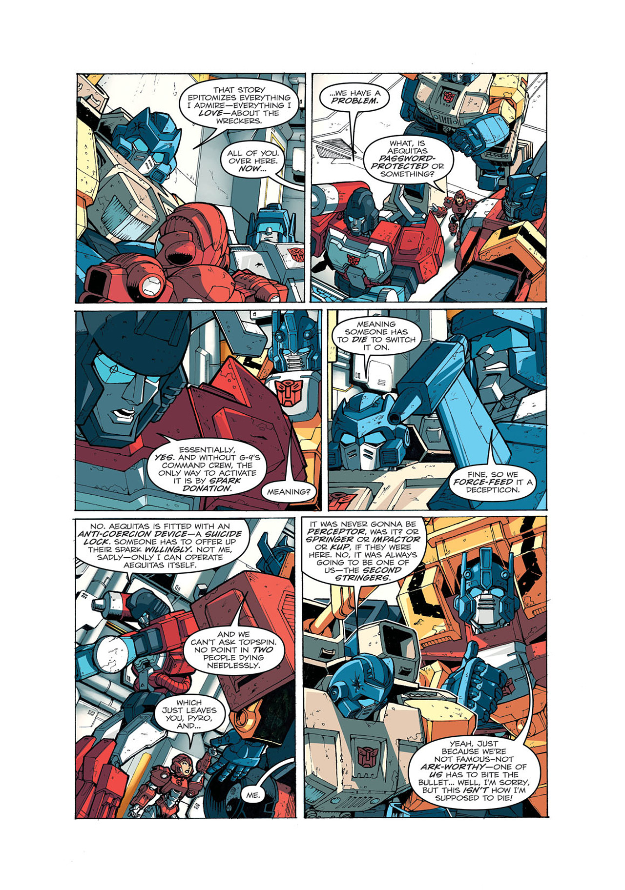 Read online Transformers: Last Stand of The Wreckers comic -  Issue #4 - 16