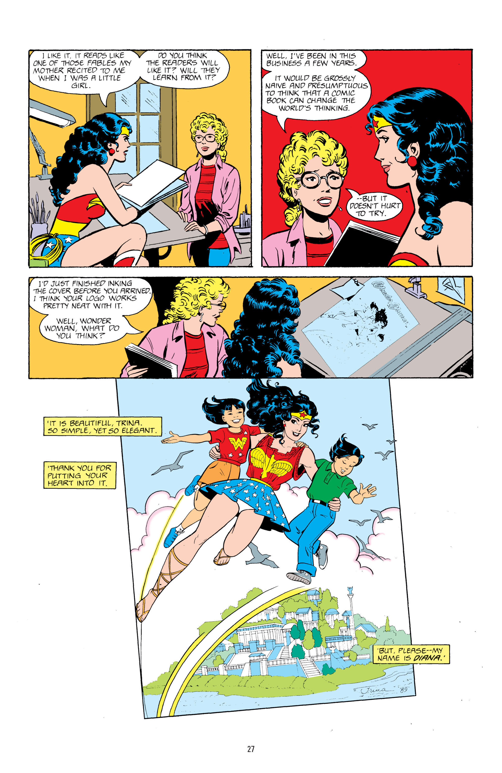 Read online Wonder Woman By George Pérez comic -  Issue # TPB 4 (Part 1) - 27