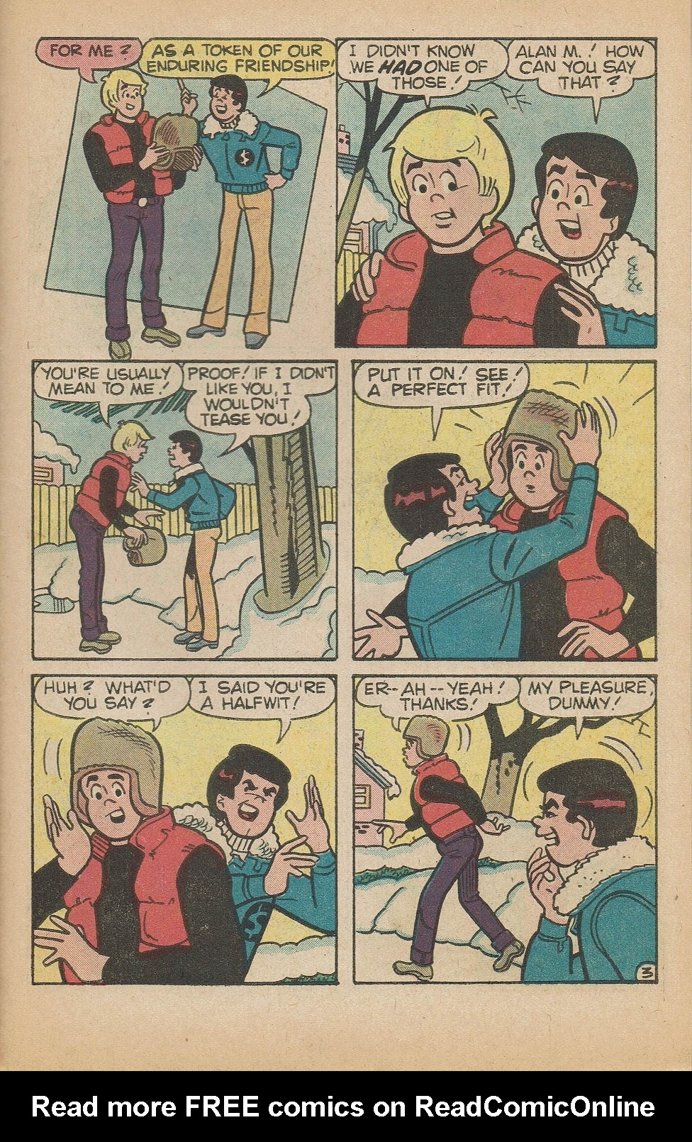 Read online Archie's TV Laugh-Out comic -  Issue #73 - 31