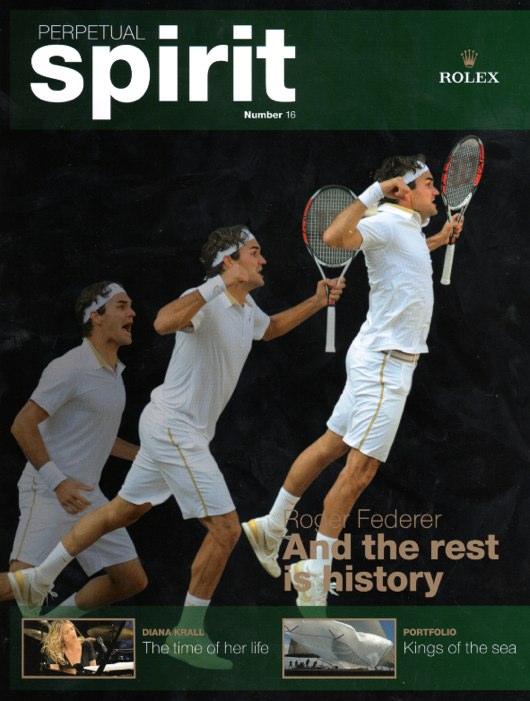 Featuring great articles about Roger Federer, Diana Krall, the exceptional 