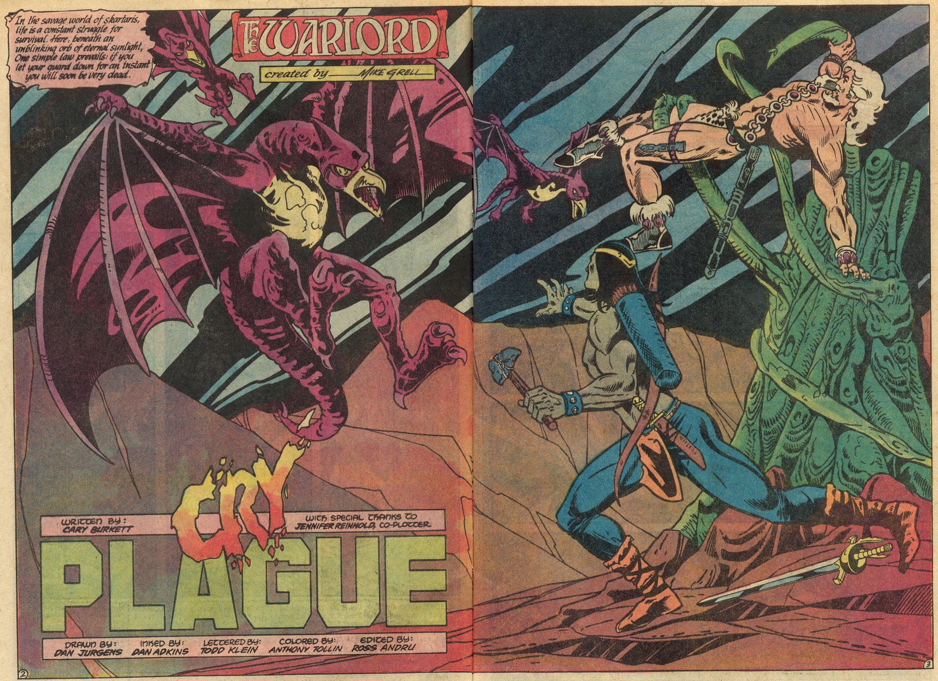 Read online Warlord (1976) comic -  Issue #73 - 3