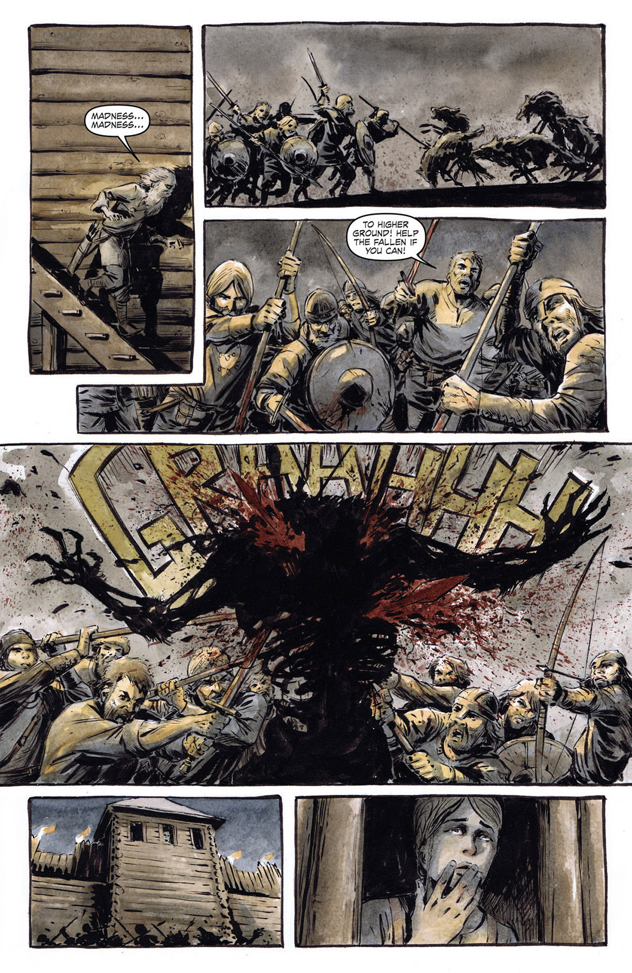 Read online Night of 1000 Wolves comic -  Issue #3 - 10