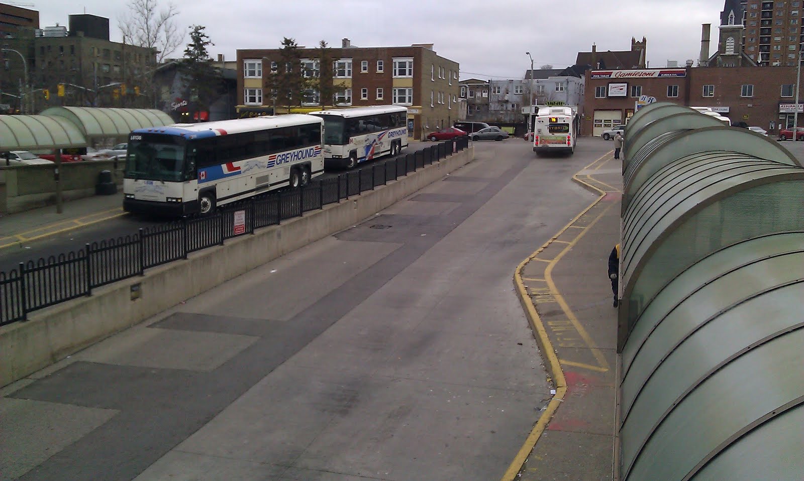 Buck Tracks Charles Street Transit Terminal