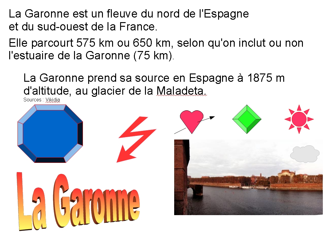 Pixels: Les fleuves de France par les CM1 A