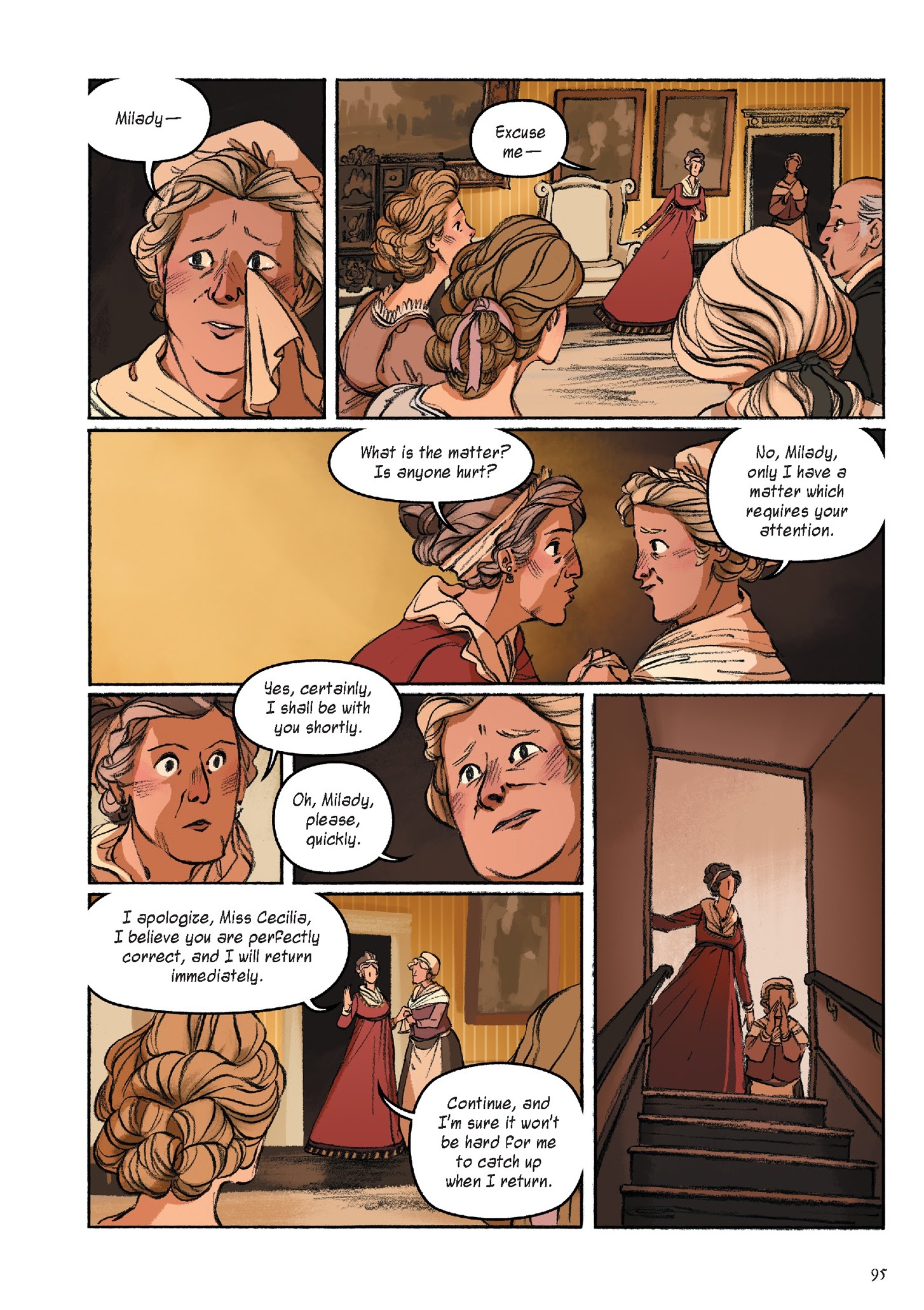 Read online Delilah Dirk and the King's Shilling comic -  Issue # TPB (Part 1) - 97