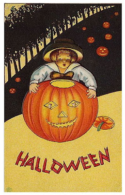 The Drunken Severed Head: Vintage Halloween photos and graphics