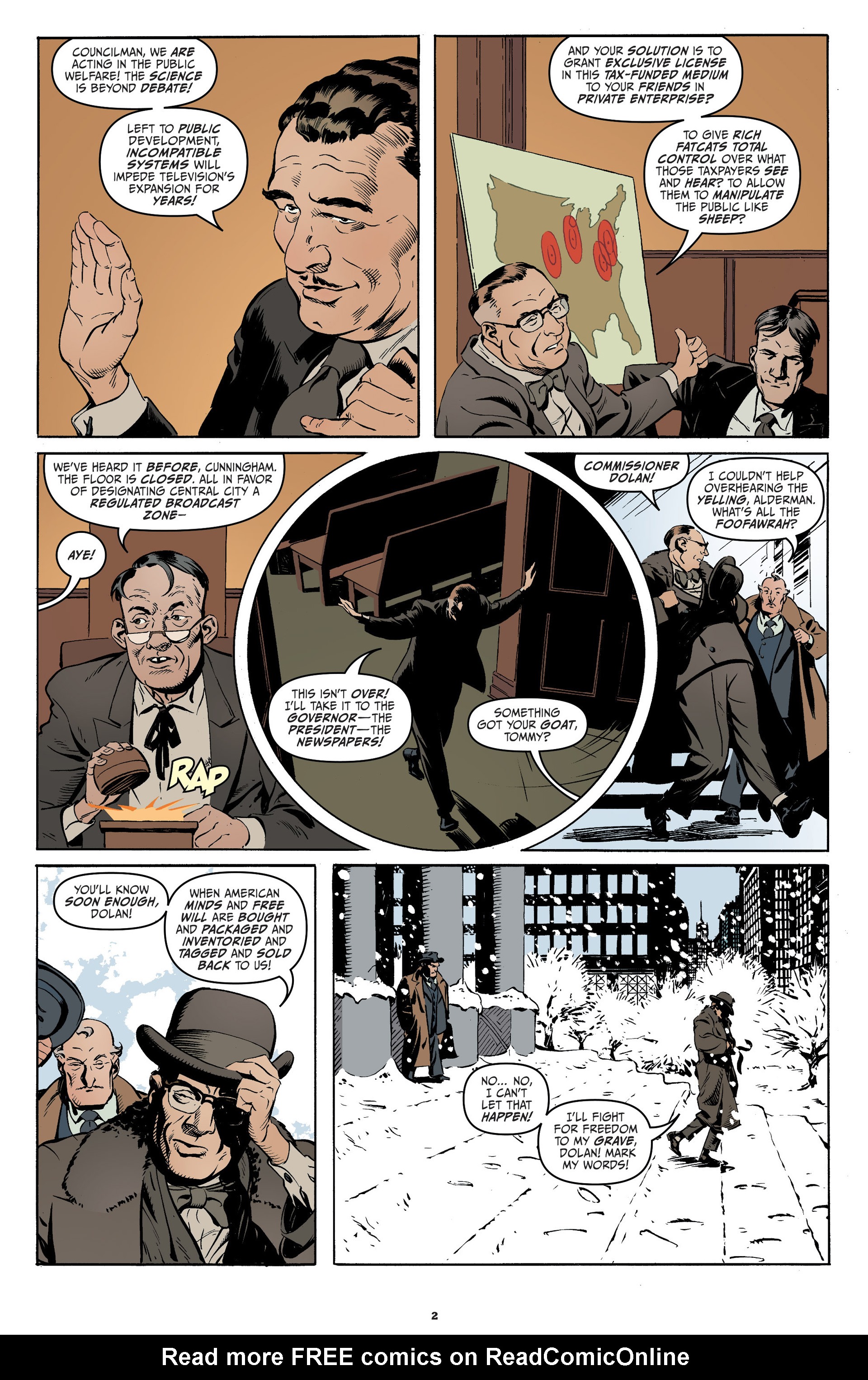 Read online The Rocketeer/The Spirit: Pulp Friction comic -  Issue #1 - 4