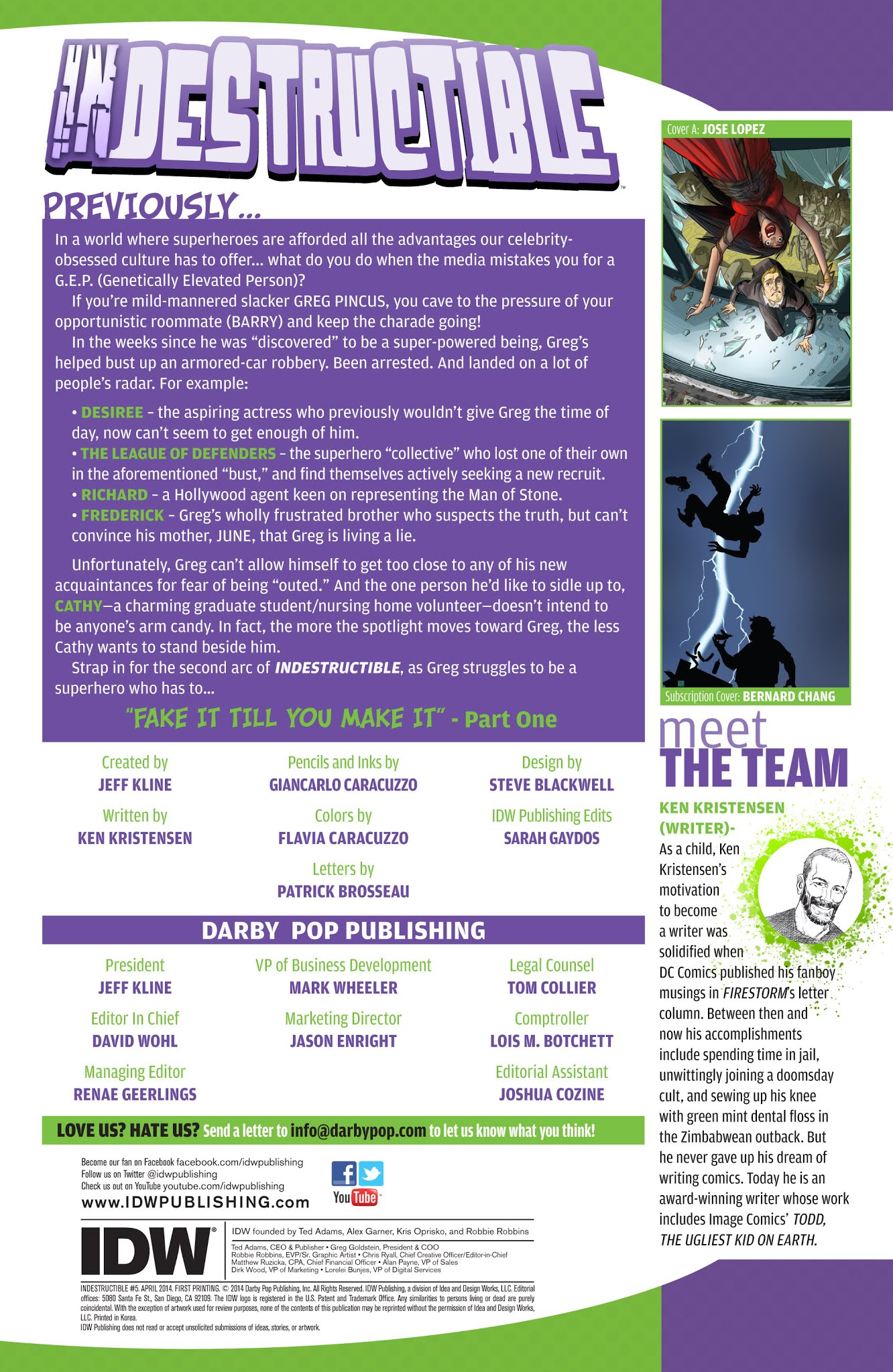 Read online Indestructible comic -  Issue #5 - 3