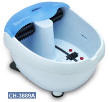 Dual Motorized Rollers Foot Massager